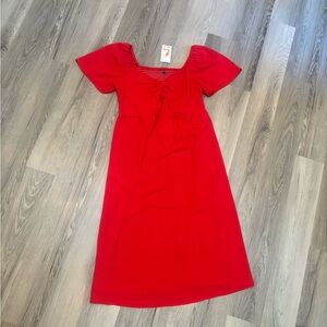 Red summer dress bnwt